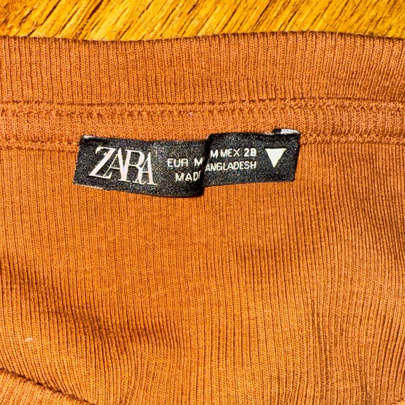 Zara Brown Mini Dress - Picture 2 of 4